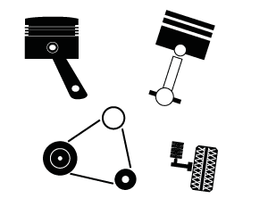 Shipping car parts and car engine to India 