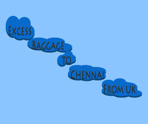 excess baggage to chennai from uk