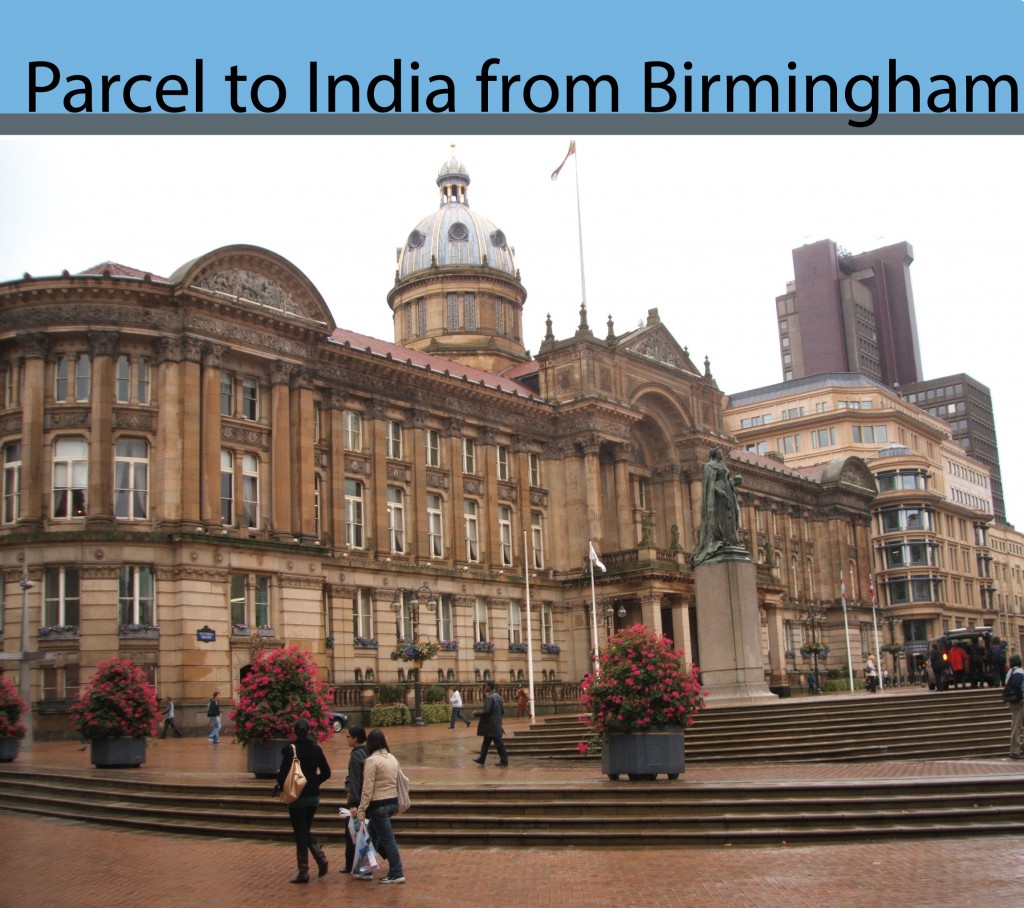 Parcel to India from Birmingham