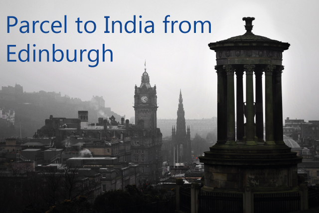 Parcel to India from Edinburgh 
